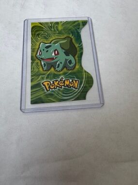 Bulbasaur Topps Pokémon Advanced Challenge Embossed Evolution Die Cut 1 of 18